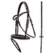 Premiere Bridle Nantes XS met teugels Zwart/zilver Premiere Bridle Nantes XS met teugels Zwart/zilver