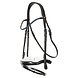 BR Hoofdstel Newcastle Zwart/Wit Full BR Hoofdstel Newcastle Zwart/Wit Full