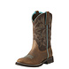 Ariat Delilah Round Toe Distressed Brown / Fudge Ariat Delilah Round Toe Distressed Brown / Fudge