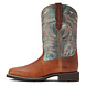 Ariat Delilah Round Toe Western Boot Spiced Cider / Teal River Ariat Delilah Round Toe Western Boot Spiced Cider / Teal River