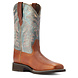 Ariat Delilah Round Toe Western Boot Spiced Cider / Teal River Ariat Delilah Round Toe Western Boot Spiced Cider / Teal River
