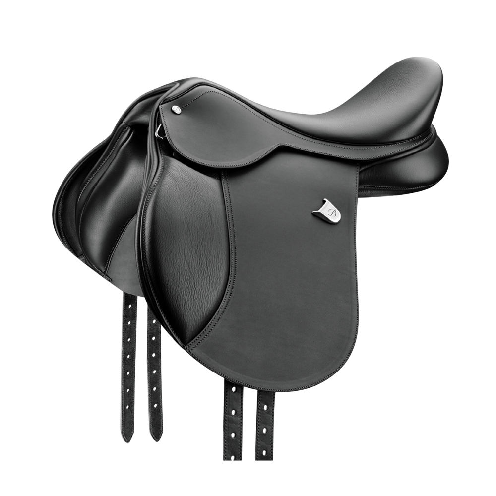 Bates Saddle Bates All Purpose Pony HART Black