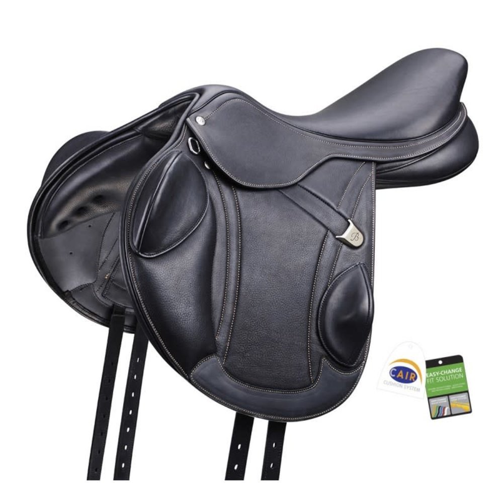 Bates Jump Saddle Bates Advanta Luxe Classic Black