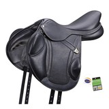 Bates Jump Saddle Bates Advanta Luxe Classic Black