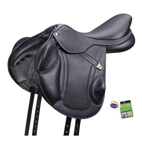 Bates Jump Saddle Bates Advanta Luxe Classic Black