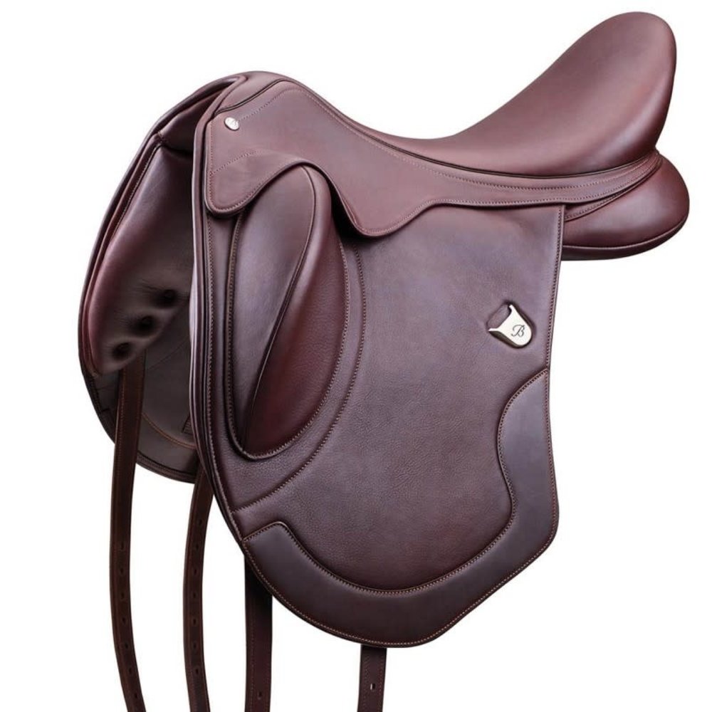 Bates Dressage Saddle Bates Artiste Luxe Classic Brown