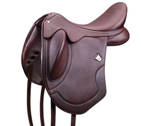 Bates Dressage Saddle Bates Artiste Luxe Classic Brown