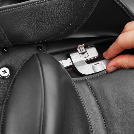 Bates Selle Dressage Bates Artiste Luxe Noir