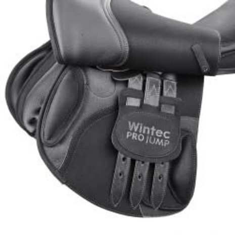 Wintec Zadel Wintec Pro Jump Pony HART Zwart 16