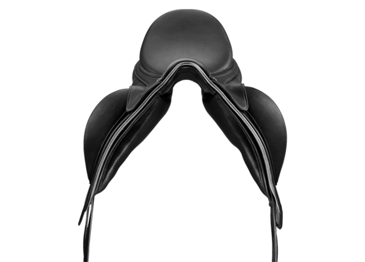Bates Zadel Bates Artiste Luxe zwart/zilver Bates Zadel Bates Artiste Luxe zwart/zilver