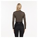 Anky Mockneck Shirt Turkish Coffee Anky Mockneck Shirt Turkish Coffee