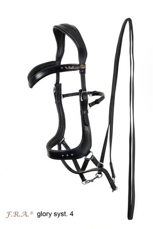 F.R.A. Glory Bitless Bridle   Incl. reins
