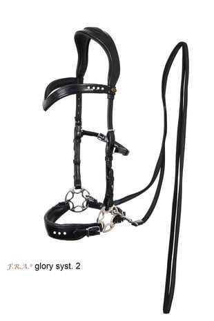 F.R.A. Glory Bitless Bridle  Hackamore Incl. reins