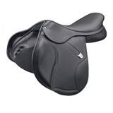Bates Saddle Bates Elevation Flat Seat Plus Luxe Classic Black