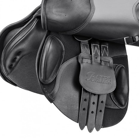 Bates Saddle Bates Elevation Flat Seat Plus Luxe Classic Black Bates Saddle Bates Elevation Flat Seat Plus Luxe Classic Black