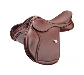 Bates Zadel Bates Elevation Deep Seat  Dubbel leder Pony bruin Bates Zadel Bates Elevation Deep Seat  Dubbel leder Pony bruin