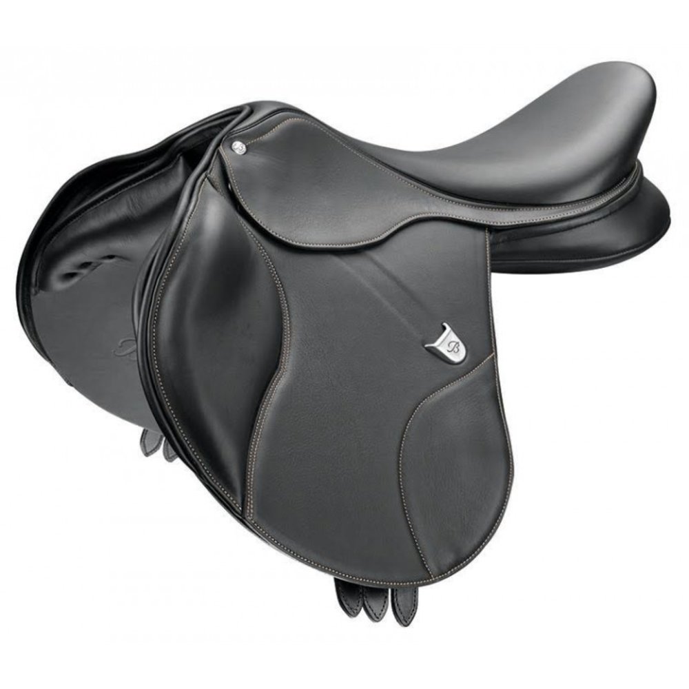 Bates Saddle Bates Elevation Deep Seat Classic Black
