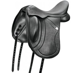 Bates Dressage Saddle Bates Innova Mono+ Luxe Classic Black Bates Dressage Saddle Bates Innova Mono+ Luxe Classic Black