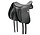 Saddle  Bates Icelandic Classic Black