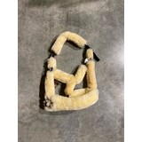 LJ Leathers Pro Selected halter sheepskin natural Full LJ Leathers Pro Selected halter sheepskin natural Full