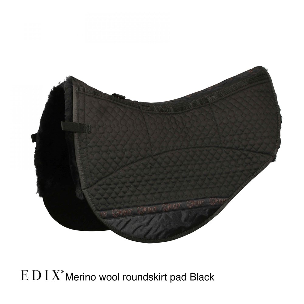 Edix Saddles Westernpad Roundskirtpad Afgerond Fur 8-pockets Edix Saddles Westernpad Roundskirtpad Afgerond Fur 8-pockets