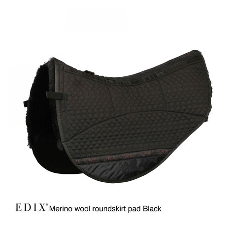 Edix Saddles Westernpad Roundskirtpad Afgerond Fur 8-pockets Edix Saddles Westernpad Roundskirtpad Afgerond Fur 8-pockets
