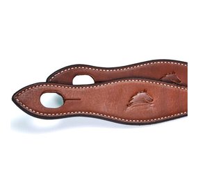 Parelli Rein Leather brown Country Slobber Bars Parelli Rein Leather brown Country Slobber Bars