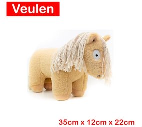 Crafty Ponies Crafty Pony Poulain (35cm) Palomino y.c. livret d'instructions NL