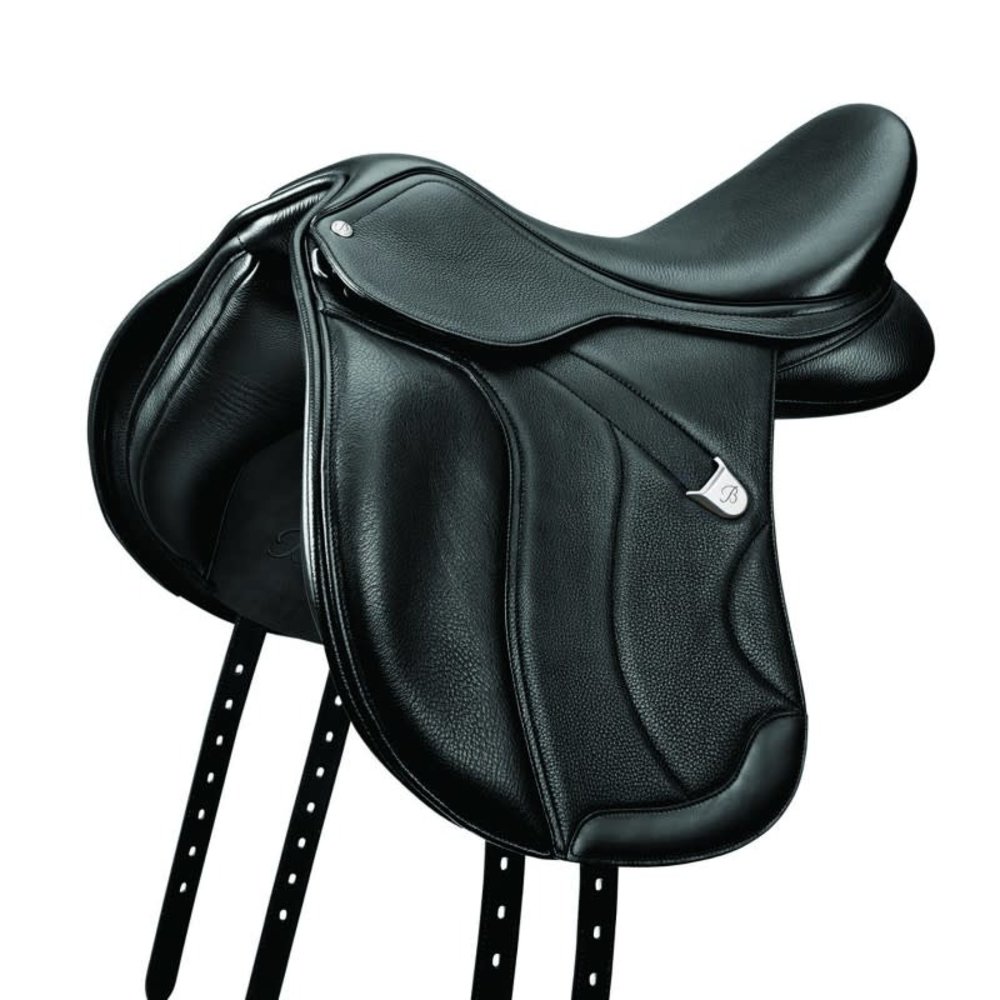 Bates Selle Bates All Purpose + Opulence Leather Cair Wide Noir