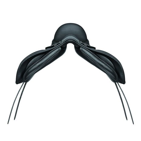 Bates Saddle Bates All Purpose + Opulence Leather Cair Wide Black