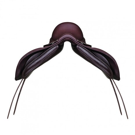 Bates Saddle Bates All Purpose + Opulence Leather Cair Wide Classic Brown