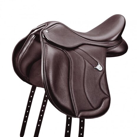Bates Saddle Bates All Purpose + Opulence Leather Cair Wide Classic Brown