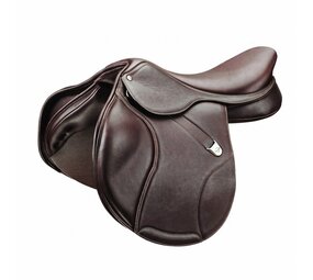 Bates Saddle Bates Elevation Flat Seat Plus Luxe Havana Brown