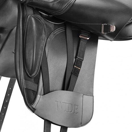 Bates Saddle Bates Dressage Wide Opulence leather black Bates Saddle Bates Dressage Wide Opulence leather black
