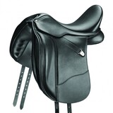 Bates Saddle Bates Dressage Wide Opulence leather black Bates Saddle Bates Dressage Wide Opulence leather black