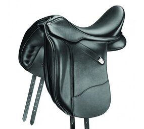 Bates Saddle Bates Dressage Wide Opulence leather black