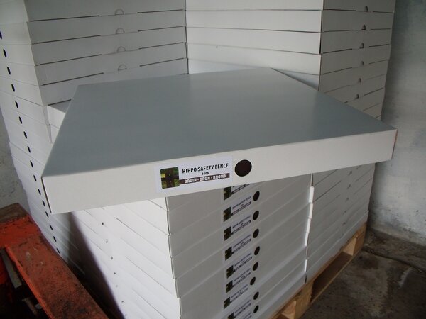 Hippo Safety Fence HSF Ruban brun 100m Hippo Safety Fence HSF Ruban brun 100m