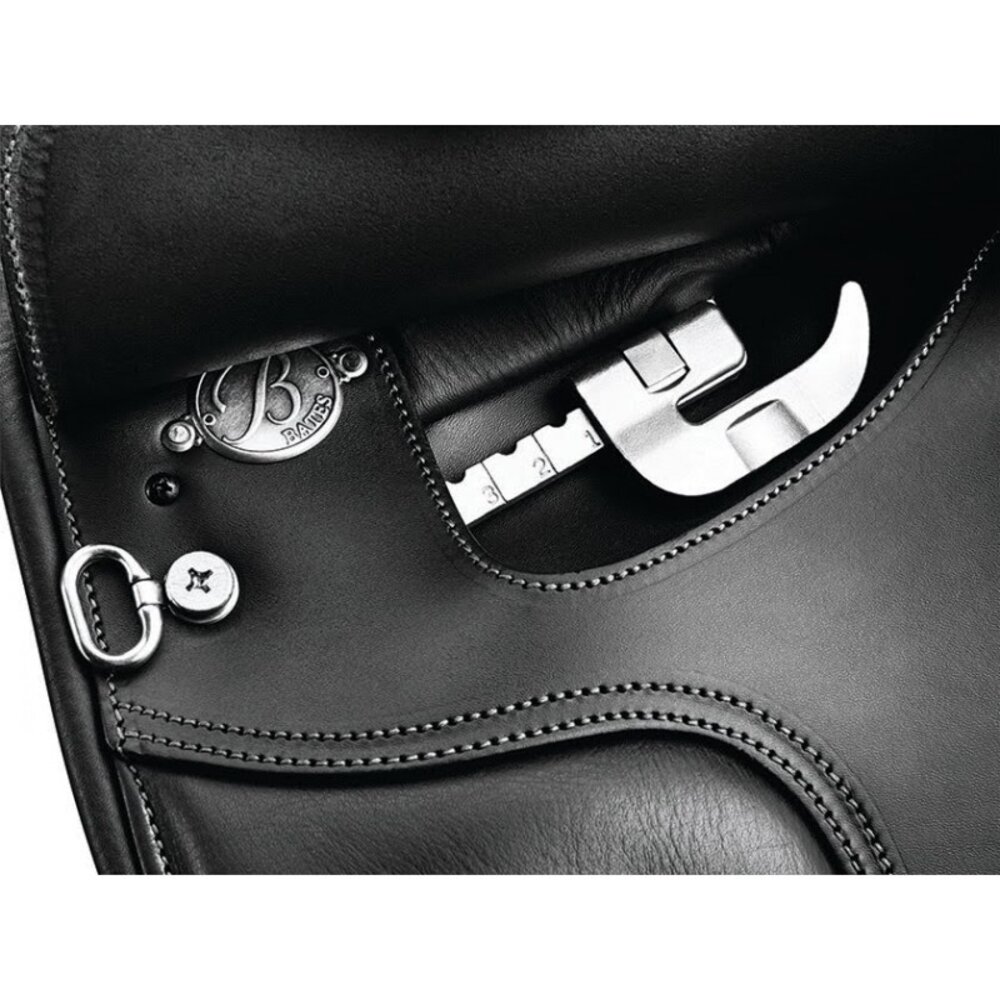 Bates Bates Selle Dressage Cuir Luxe Cair Noir Bates Bates Selle Dressage Cuir Luxe Cair Noir