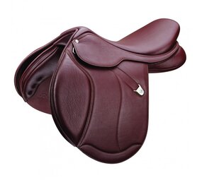 Bates Saddle Bates Caprilli Close Contact Opulence leather Havana Brown Bates Saddle Bates Caprilli Close Contact Opulence leather Havana Brown