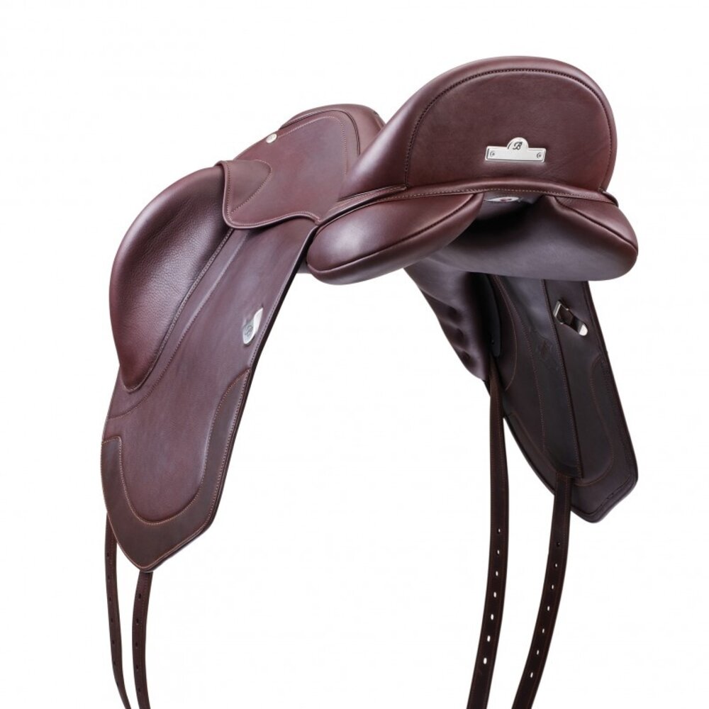 Bates Dressage Saddle Bates Artiste Luxe Classic Brown