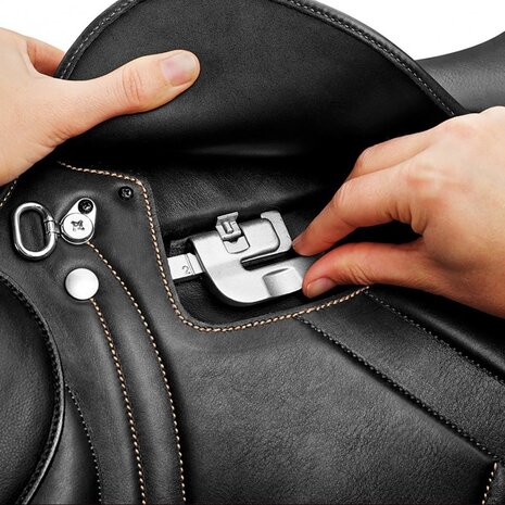 Bates Selle Bates Advanta Luxe Classic Black - Noir Bates Selle Bates Advanta Luxe Classic Black - Noir