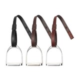 Bates Webbers Bates Luxe lederen beugelriemen Classic Bruin Bates Webbers Bates Luxe lederen beugelriemen Classic Bruin