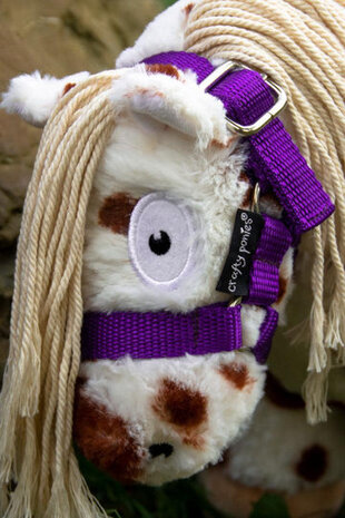 Crafty Ponies Crafty Pony Headcollars purple incl. instruction booklet NL Crafty Ponies Crafty Pony Headcollars purple incl. instruction booklet NL