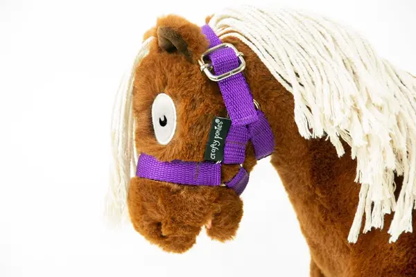 Crafty Ponies Crafty Pony Headcollars purple incl. instruction booklet NL Crafty Ponies Crafty Pony Headcollars purple incl. instruction booklet NL