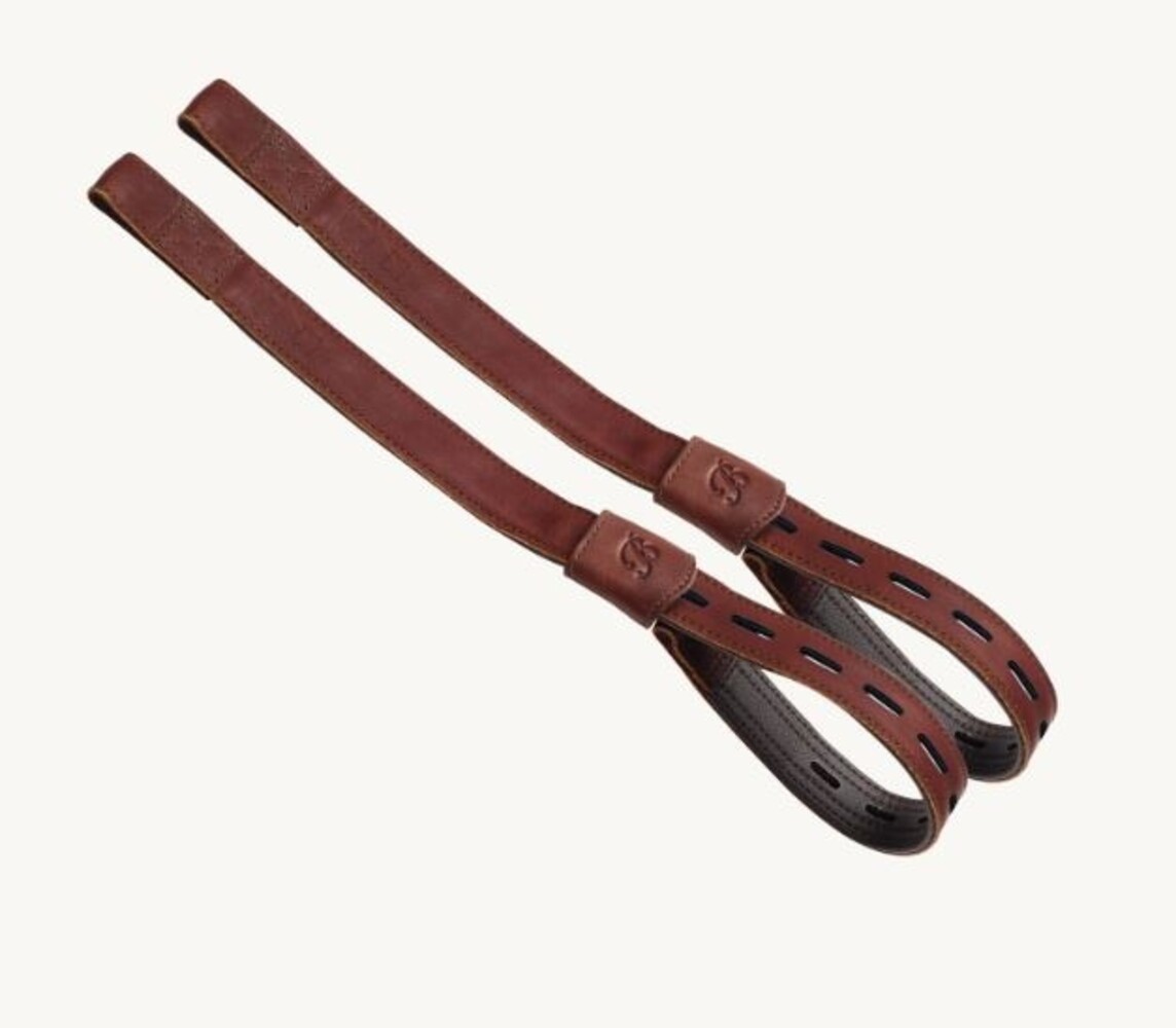 Bates Webbers Bates lederen beugelriemen havana Bruin