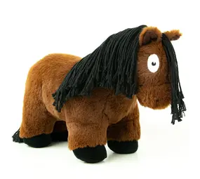 Crafty Ponies Crafty Pony Paardenknuffel Bruin zwarte manen incl. instructie boekje Crafty Ponies Crafty Pony Paardenknuffel Bruin zwarte manen incl. instructie boekje