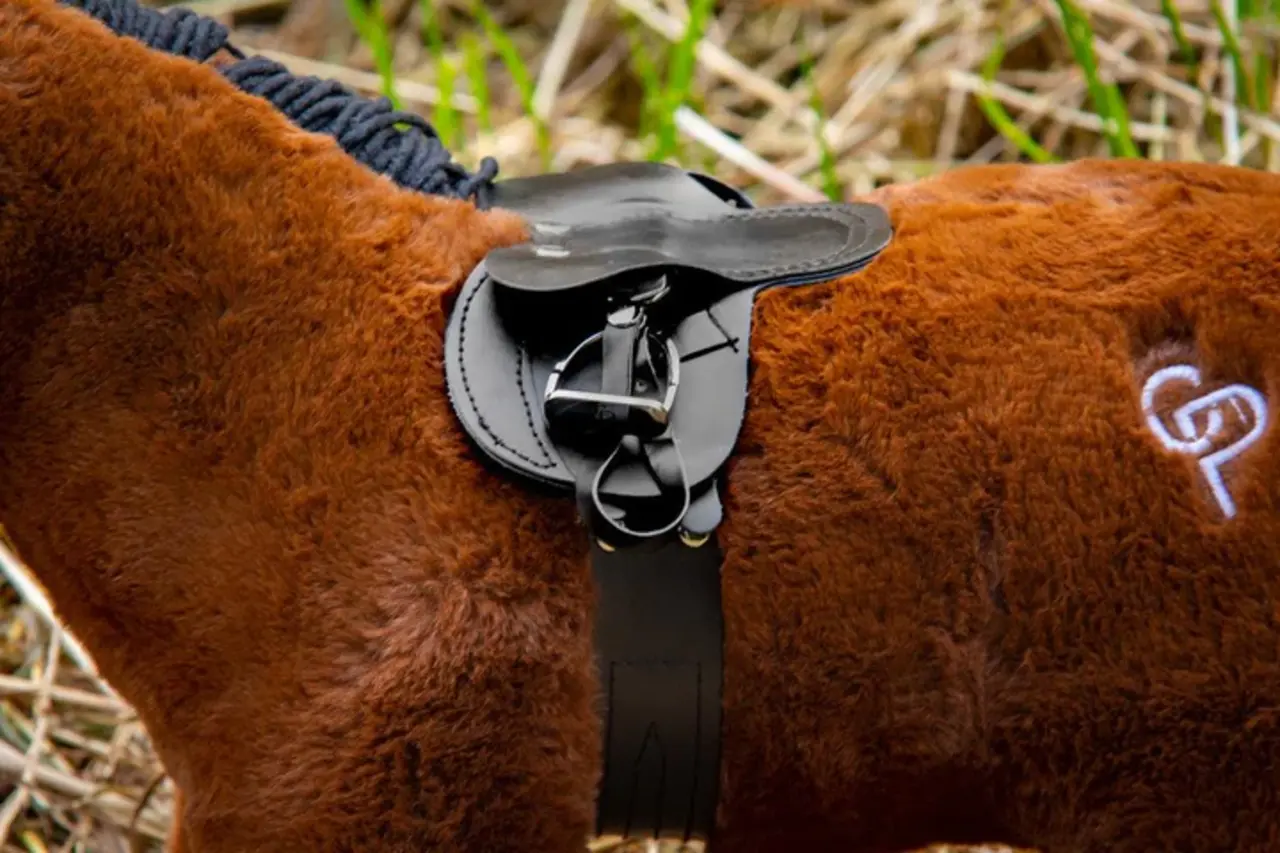 Ensemble D'attaches Miniatures Pour Selle Western – Taille 8 Pouces, Poney, Cuir, Neuf