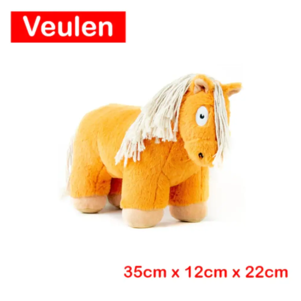 Crafty Ponies Crafty Pony Paardenknuffel Veulen  (35cm) Chestnut  incl. instructie boekje