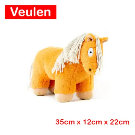 Crafty Ponies Crafty Pony Paardenknuffel Veulen  (35cm) Chestnut  incl. instructie boekje