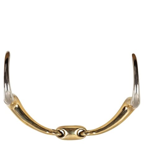 BR BR Double Jointed Eggbutt Snaffle Soft Contact Magic System 14mm